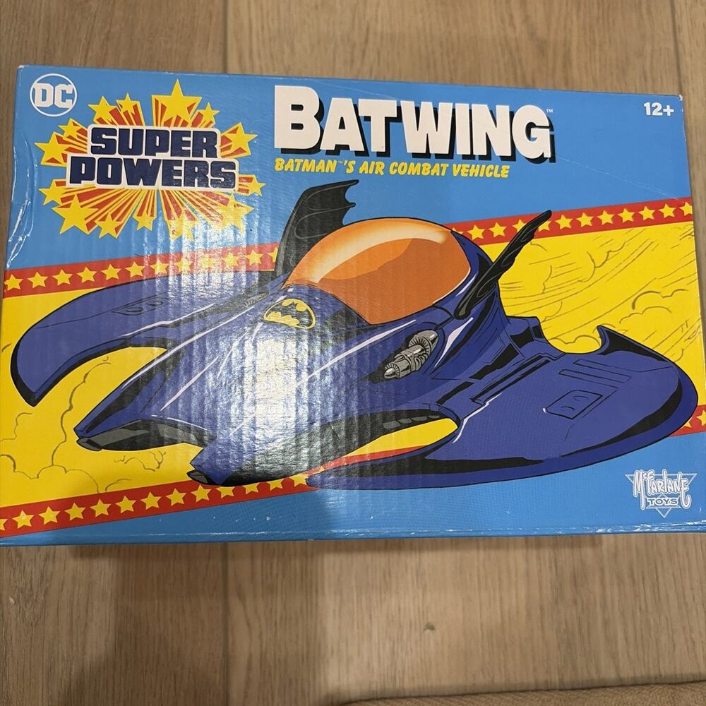 DC Super Powers Batman Batwing Vehicle McFarlane Toys Sealed New
